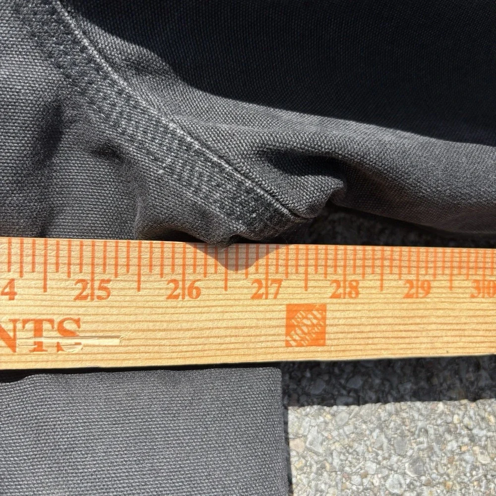 Vintage Carhartt Jacket Mens XXL Black Detroit Sherpa Lined Hooded J141 BLK